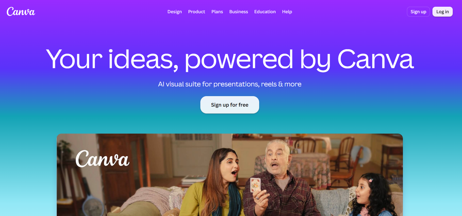 Canva AI - Canva is an AI-powered design platform used by over 220 million people worldwide to create graphics,