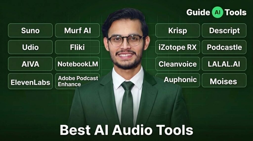 Best AI Audio Tools 2026: Voice, Music, and Cleanup Compared