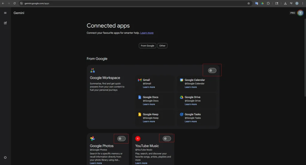 How to Connect Apps to Gemini