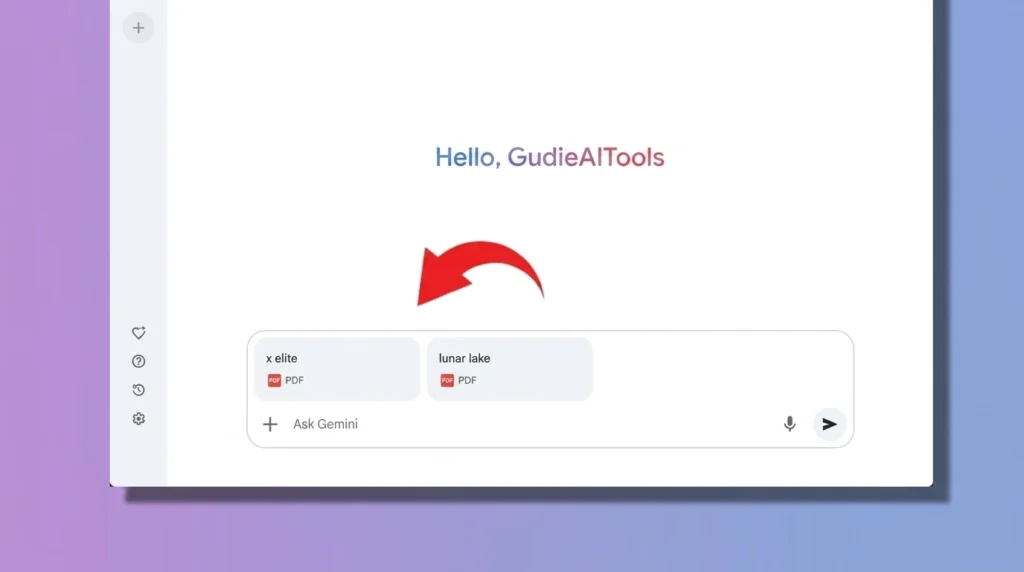 How to Upload Files and Analyze Documents in Gemini