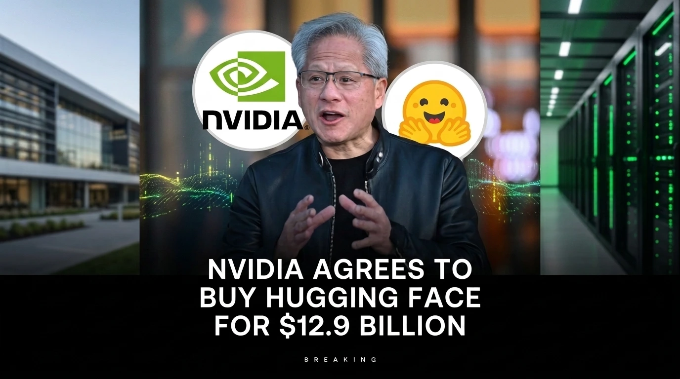Nvidia Acquires Hugging Face for $12.9 Billion in AI Mega Deal