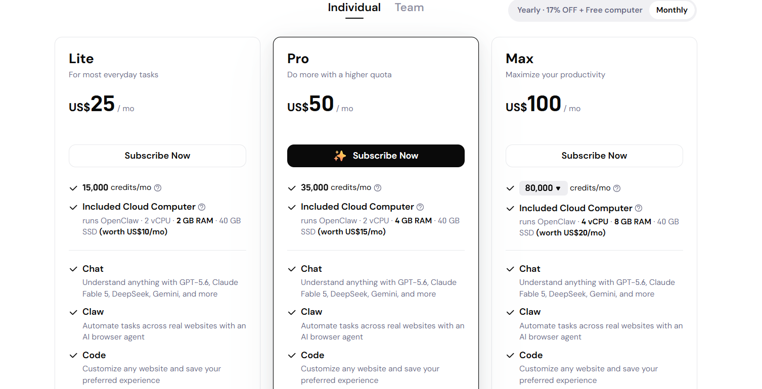 Sider AI Pricing Plans and Details