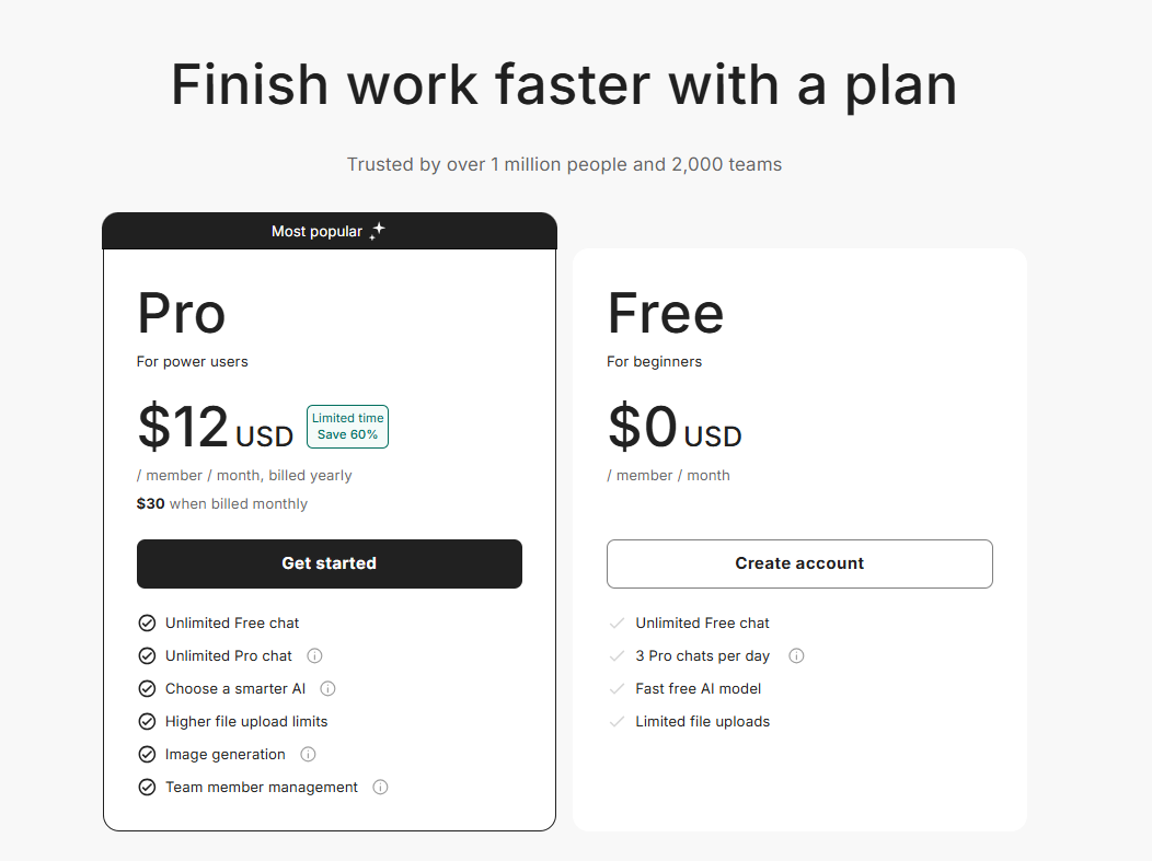 MaxAI Pricing Plans and Details
