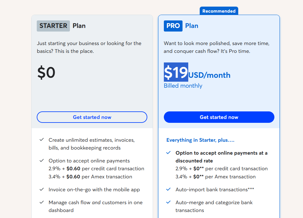 Wave Pricing Plans and Details