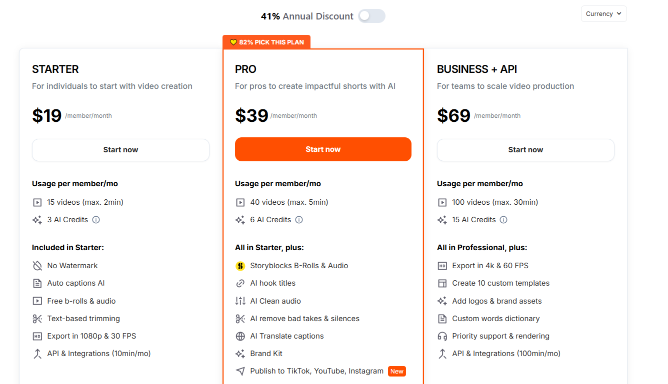 Submagic Pricing Plans and Details