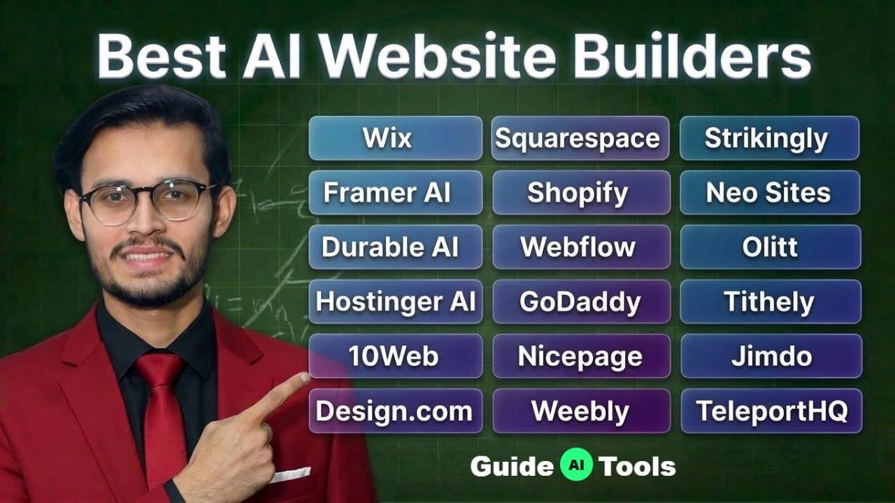 17 Best AI Website Builders in 2026 (Tested & Compared)