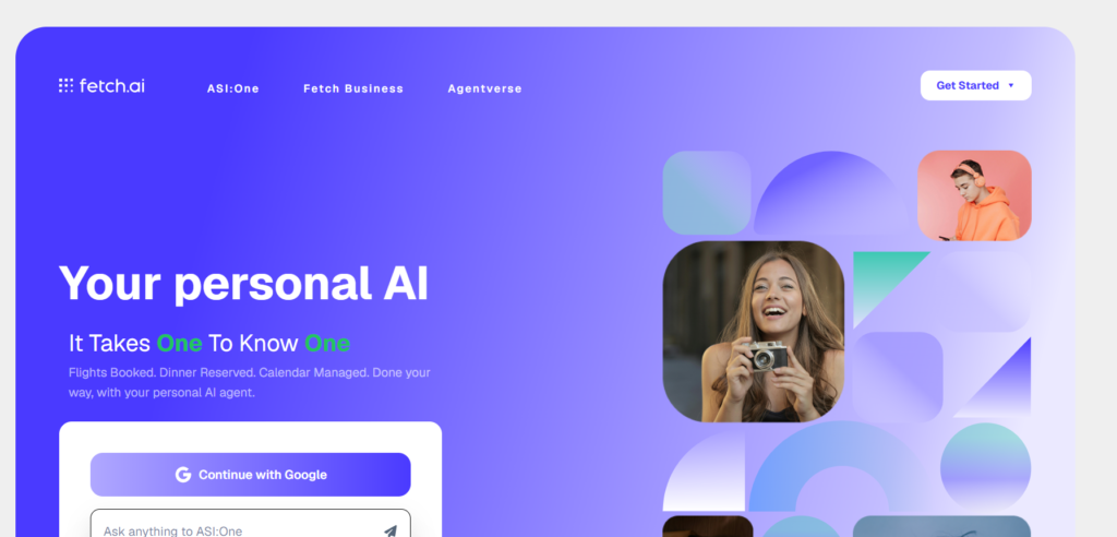 Fetch.ai Agentverse platform for autonomous Web3 AI agent deployment