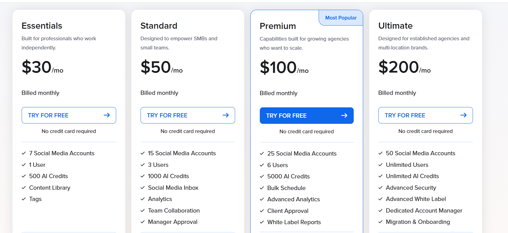SocialPilot Pricing Plans and Details