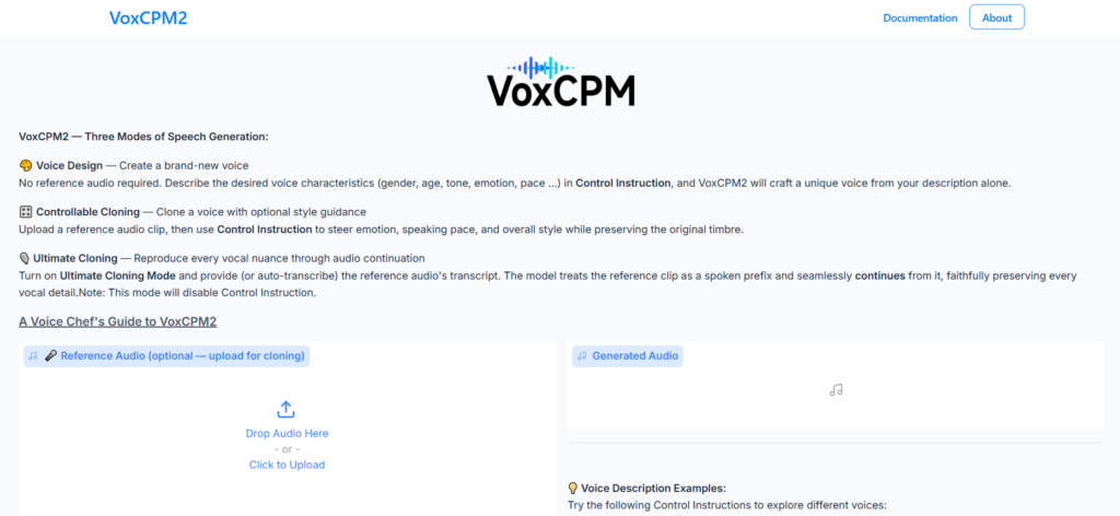 VoxCPM2 open-source voice cloning model for multilingual speech and local generation
