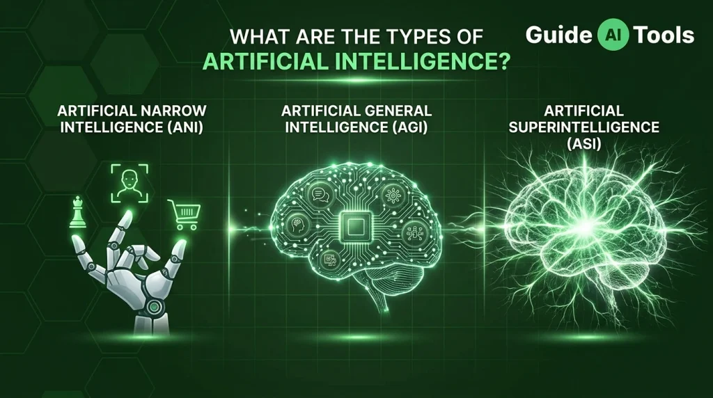 What are the types of artificial intelligence