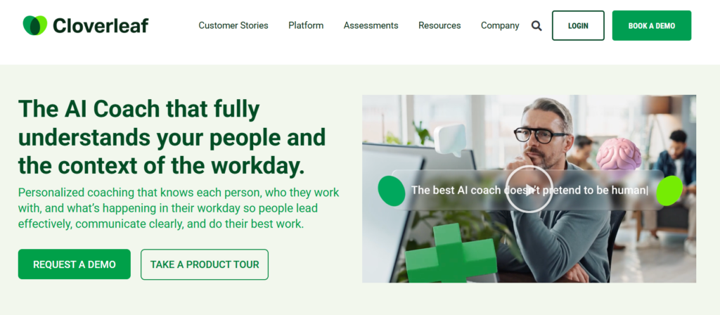 Cloverleaf team dynamics dashboard showing DISC and Enneagram personality assessments