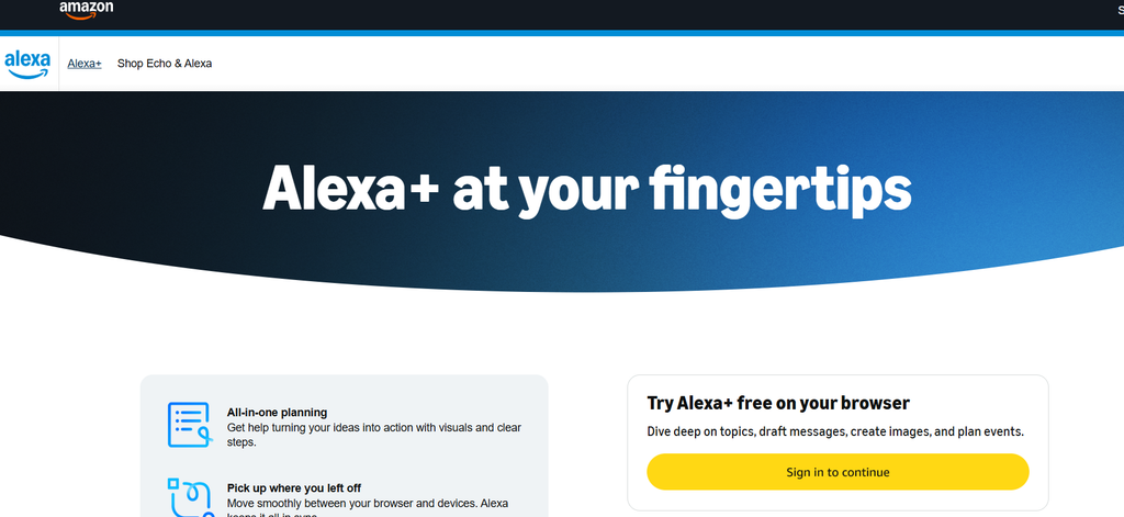 Amazon Alexa Plus AI voice assistant for smart home and household tasks