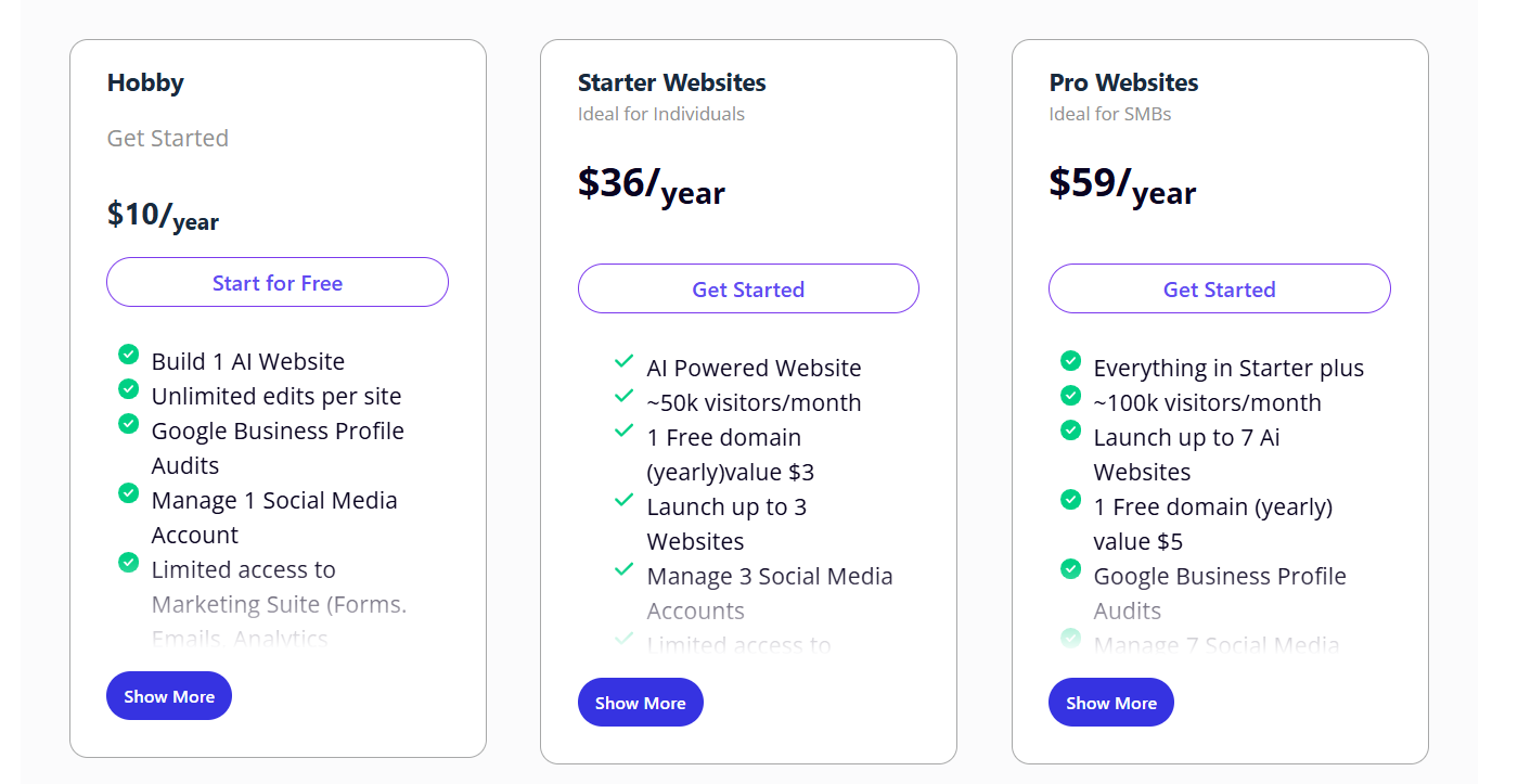 Olitt Pricing Plans and Details